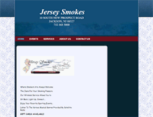 Tablet Screenshot of jerseysmokes.net